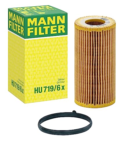 MANN-FILTER HU 719/6 X Ölfilter – Ölfilter Satz mit Dichtung/Dichtungssatz – Für PKW