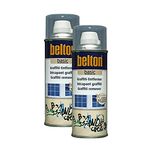 Kwasny 2X 323 475 Belton Basic Graffiti-Entferner farblos 400ml