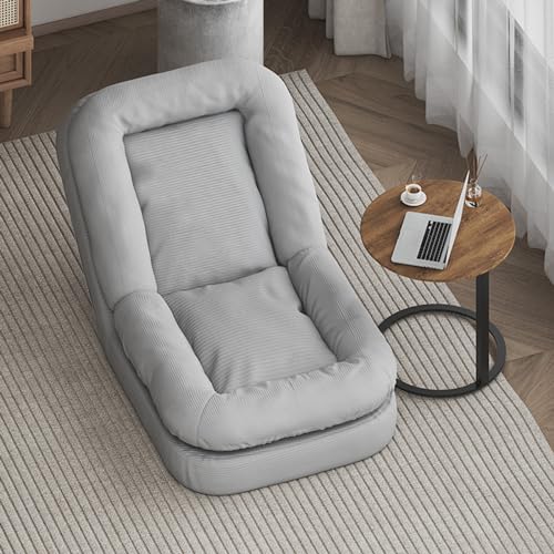 Sofa-Stuhl, Klappbarer Sofa-Stuhl, Schlafsofa-Stuhl, Kamin-Stuhl, 5-fach Verstellbares Lazy-Boden-Schlafsofa, Einzeln Gepolsterter Lounge-Sleeper-Liegestuhl-Sitz Zum Spielen Und Lesen, Meditation ( Co