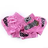 Oniissy Damen Kickbox-Shorts MMA Muay Thai Kinder Kampftraining Pink - Sportbekleidung - Unisex-Kinder - Unisex - Kickboxen, MMA, Muay Thai - Shorts - M - Pink