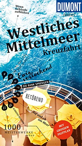 DUMONT direkt Reiseführer Westliches Mittelmeer Kreuzfahrt: Mit großem Faltplan