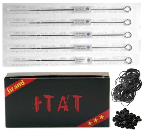 ITAT Ultra Premium Professional Long Bar Nadeln #12 Round Liner 50 Pack (1209RL dicht)