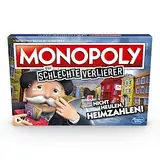 Monopoly für schlechte Verlierer Brettspiel ab 8 Jahren – Das Spiel, bei dem es sich auszahlt, zu verlieren