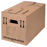 BB-Verpackungen Umzugskarton Spedition 650 x 350 x 370 mm (extrem stabil, 2-wellig, doppelter Boden, Speditionsqualität, belastbar) - Sets zwischen 10 und 150 Stück (10)