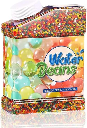 chimoo Wasserperlen 50000 Stücke , Ungiftig Wiederverwendbare Water Beads , Kügelchen Für Pflanzen, Vase Füllstoff und Deko