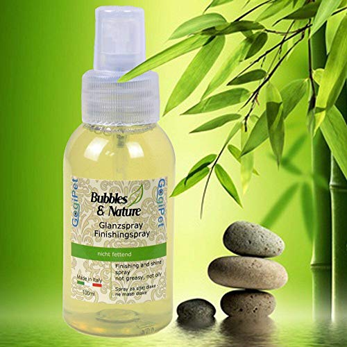 Bubbles & Nature Glanzspray für die Hundepflege und Hundeausstellung
