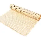 LANZLC Wiener Geflecht, Rattan Gurtband 35 x 100cm Schimmelfest, Naturmateria, Wabengeflecht Stuhlflechtrohr, Wasserdicht Handgemachtes Rattan Kunsthandwerk Möbeldekoration für Möbel, Stühle, Schränke