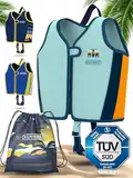 KIDVERSE Schwimmweste für Kinder von 2-3 Jahren - Sicheres Schwimmen für Jungen und Mädchen - TÜV Geprüfte Qualität – Schwimmhilfe für Kinder - Schwimmweste Kinder & Kleinkinder