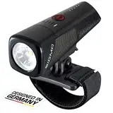 SIGMA SPORT - Buster 800 HL | LED Helmlicht 800 Lumen | akkubetriebenes Licht für Fahrradhelm mit fünf Modi-Profilen | Sichere Befestigung am Fahrrad Helm | Farbe: Schwarz