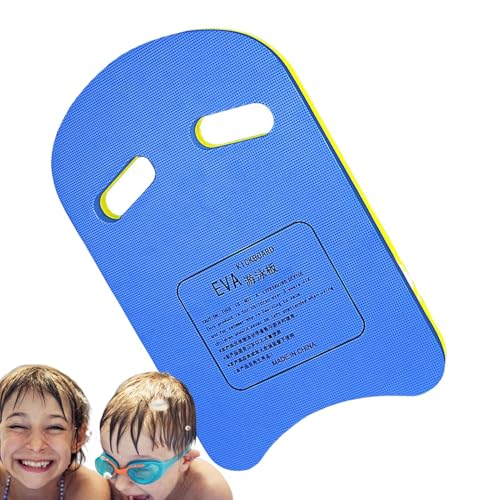 Schwimmtrainingsbrett, Sicherheits-U-förmiges Schwimmgerät, rutschfestes, schwimmendes Wasser-Trainingsgerät für Fitnessunterricht, Pool, Workout, , Lernen, Schwimmpraxis, Blau, 45 x 29 x 2,8 cm