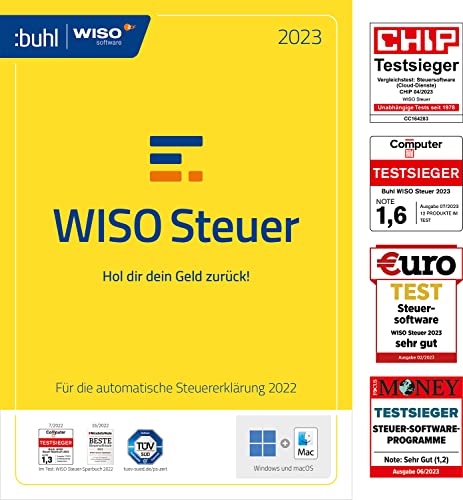 WISO Steuer 2023 (Steuerjahr 2022) | Digitaler Download