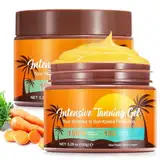 Sonnenbank Bräunungsbeschleuniger, Premium Bräunungsbeschleuniger-Creme für Sonnenbänke & Außensonne, Erzielen Sie eine natürliche Bräune der Haut