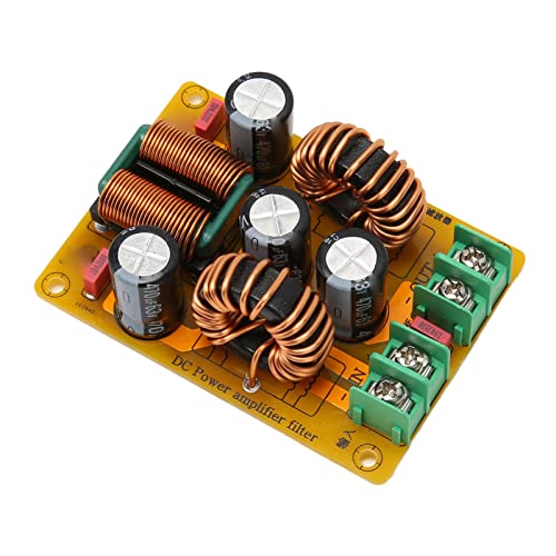 DC-LC-Filter, EMI-Leistungsfilterplatine, Passiver Filter, Eliminiert Rauschen, 3-Stufen-Filterung, Hochfrequenzfilter für Lautsprecher (20A)