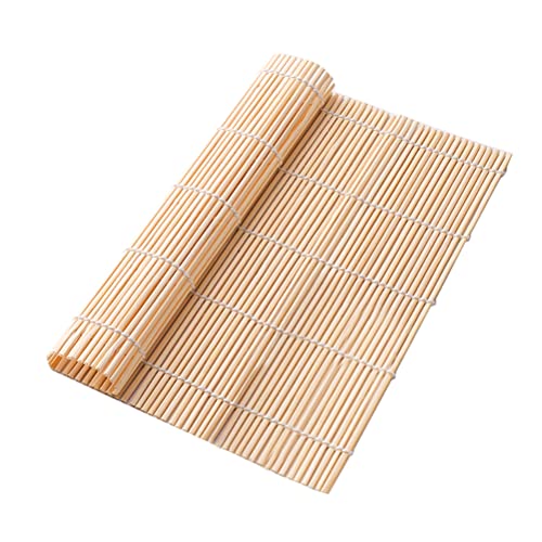 Nuoshen Bambus Sushi Rollmatte - 24 * 23cm Japanischer Stil für Anfänger DIY - Küchen, Japanische Restaurants, Sushi-Liebhaber