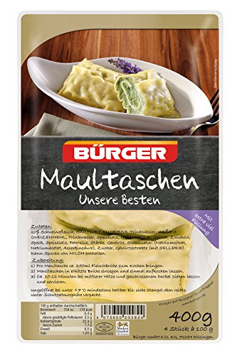 Bürger Maultaschen Unsere Besten, 400 g (gekühlt)