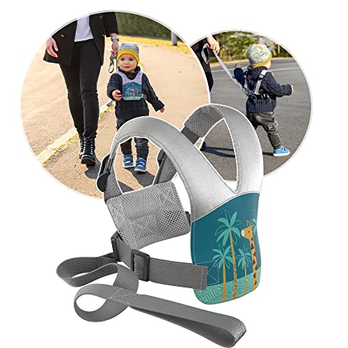 reer TravelKid Go Kinder-Lauf- und Schutzgurt, Sicherheitsleine und Laufgurt für Babys und Kinder