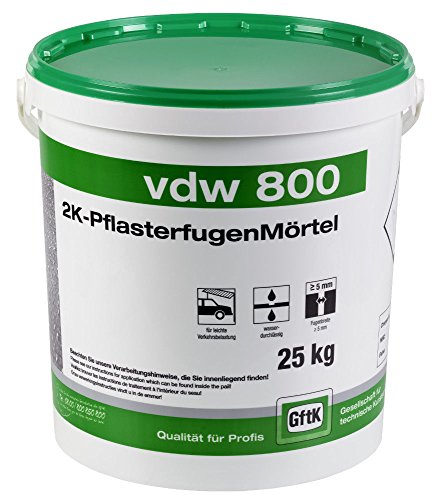 GftK Natur 25kg Fugenmörtel für Stein, Beton, Ton - Umweltverträglich