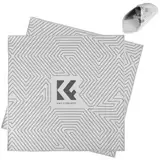 K&F Concept Einschlagtuch Kamera für Kameras, DSLR/Fotoausrüstung, Schutzhülle Protective Wrap, Kamera Tuch Grau (45 x 45 cm), 2 Stück