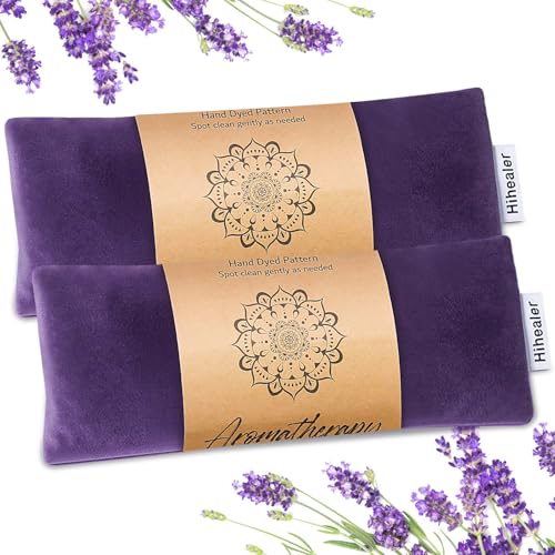 Hihealer 2er / 4er-Pack Augenmaske Gewichts-Augenmaske mit Lavendel-Aromatherapie für Schlaf, Yoga, Meditation und Selbstpflege, entspannende Accessoires für Frauen Mütter