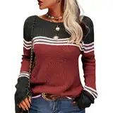 Generisch Sweatshirt Damen Pullover Langarm Female Strickpullover Strickpullover Damen Pullover Herbst Große Größen 6XL Pullover Weihnachten Damen