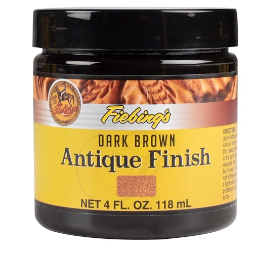 Fiebing's Antik-Finish-Paste – 118 ml – Dunkelbraun, 118 ml