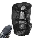 Scooter -Sitzabdeckung - Motorradsitzabdeckung Mesh | Motorrad -Mesh -Kissenkissen | Atmungsaktives Wabensonnenschutz für Dirtbike, Schneemobil, Rennen, Touring, heißes Wetter, Reiten im Freien