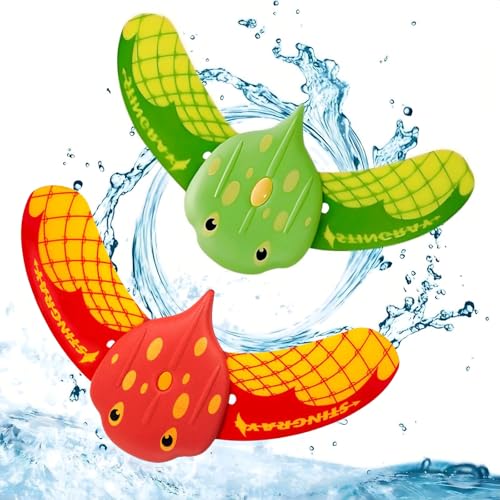 HOKYYCC Wasserspielzeug Kinder, 2 Stück Pool Spielzeug Kinder, Schwimmbad Tauchspielzeug, Sommer Poolparty Geschenk für Jungen und Mädchen