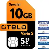 otelo Vario S Special | Allnet 10 GB | 5,99 EUR/Monat | LTE 50 | 24 Mon. Laufzeit