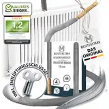 DIE ORIGINAL Heizungsbürste lang 115cm I inkl. Entlüftungsschlüssel I Heizkörper Reinigungsbürste für höhere Heizleistung I Heizkörperbürste lang I Heizkörper reinigen mit Heizungsreinigungsbürste