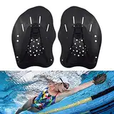 Unisex Hand Paddle Für Schwimmen - Erwachsene Schwimm-Trainingsgerät - Silikon-Schwimmpaddel，Schwimmtrainingszubehör Für Schwimmer, Anfänger Und Erfahrene Schwimmer