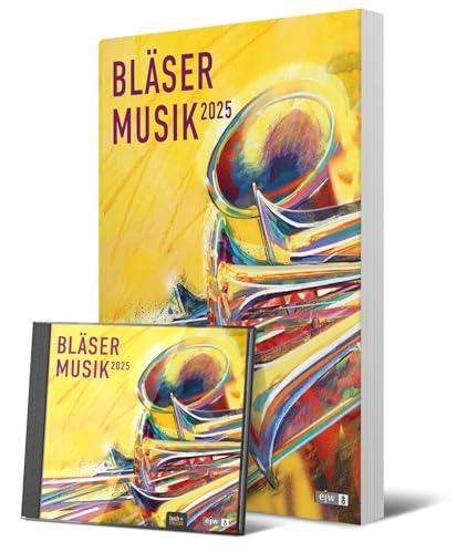 Paket Bläsermusik 2025: Notenheft und Doppel-CD