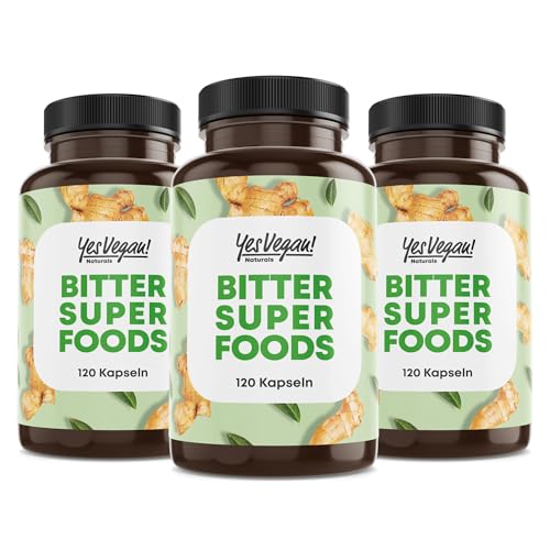 Bitter Superfoods Variante (3 Dosen (3x 120 Kapseln))