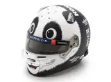 Williams Racing F1 Replica Helm Alex Albon 2024 Chinese GP, Erwachsene Sammlerstück, Panda-Design, 1/5 Scale Mini Helm