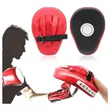 Pratzen PU Handpratzen PU Handpratzen Boxing Pad Kickboxen Thaiboxen Karate Boxen Treten Palm Pad Boxen Pads für Kinder & Erwachsene MMA, Muay Thai, Karate, Dojo, Taekwondo 2 Stücke