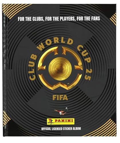 Panini FIFA Club World Cup 2025 – Offizielles Stickeralbum im Hardcover (72 Seiten) – Premium-Sammelalbum zur Klub-WM 2025 + Heartforcards® Versandschutz