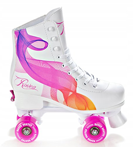 Raven Rollschuhe Roller Skates Serena Orange/Pink 39-42 (25cm-26,5cm)