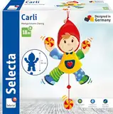 Selecta 60008 Jumping Jack Carli, Hampelmann, 27 cm, bunt, Large