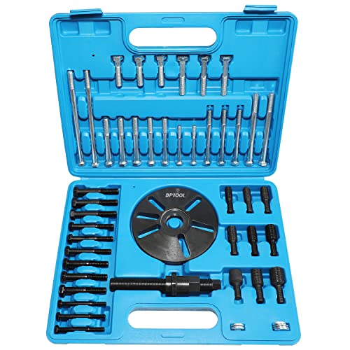 DPTOOL Harmonic Balancer Puller Removal & Install Tool Kit, Schwungrad-Entferner, Kurbelwellen-Riemenscheibe, Lenkrad-Abziehsatz