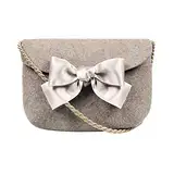 Almbock Trachten-Tasche Lilly in taupe - Trachtentasche handmade, handgemacht, aus 100% echtem Wollfilz, Tasche mit Schleife