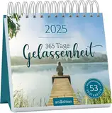 Postkartenkalender 365 Tage Gelassenheit 2025: Wochenkalender 2025, 53 Postkarten für entspannende Momente