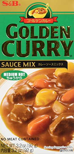 S & B Würzpaste golden Curry medium, 12er Pack (12 x 100 g)