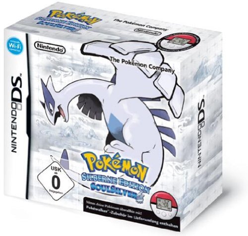 Pokémon - SoulSilver (Silberne Edition), (inkl. Pokéwalker)