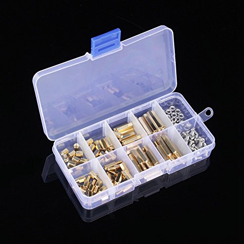 Standoff Bs Nut Motherboard Fastener M3 Standoff Set, 120pcs M Fem M3 B Standoff SP -Platine SS -Nuss -Sortiment