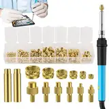 Tktouci Heat Insert Tool - Gewindeeinsätze für 3D-Druck - Hitzebeständiger Heizadapter Mit Schweißteilen Für Heimgebrauch Und 3D-Druckarbeiten