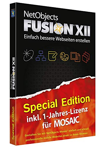 NetObjects Fusion 12 Professionelle Websites Webseiten erstellen für Windows 11 / 10 / 8 / 7