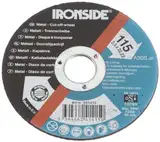 Ironside 241415 Trennscheibe 115x2,5mm Metall Bohrung 22mm