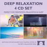 Tiefenentspannung – 4-Album-Set mit Naturklängen – Für Meditation, Entspannung und Schlaf – Das perfekte weiße Rauschen der Natur