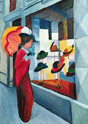 Kunstkarte August Macke Hutladen