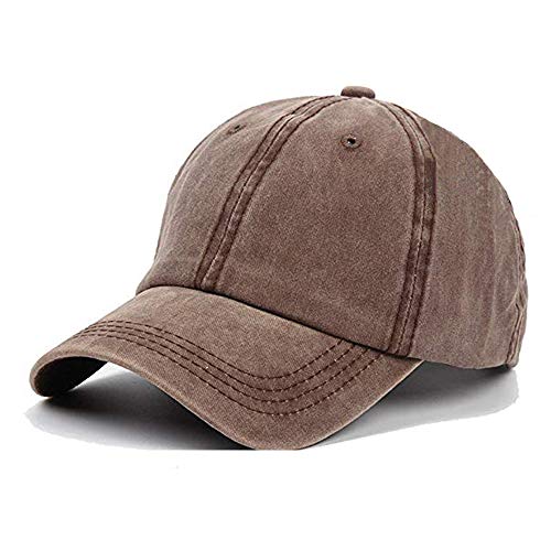 Wennmole Unisex Jungen Mädchen Mütze Baseball Cap Hut Baby Kleinkind Kinder Kappe (Kaffee, 2-7 Jahre)