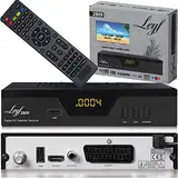 Leyf 2809 Digital Receiver Satellite Receiver (HDTV, DVB-S/S2, HDMI, SCART, 2X USB 2.0, Full HD 1080p) [Pre-Programmed for Astra Hotbird Türksat]